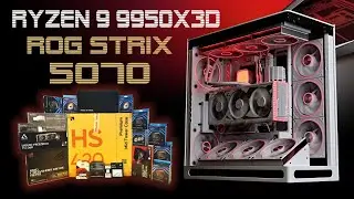 R9 9950X3D | ROG STRIX RTX 5070 | Havn HS 420 VGPU Build with lian li TL LCD fans