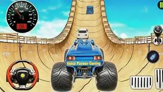 Monster Truck Stunt Racing - Car Game - Android Gameplay 2026 🥰 part - 4