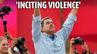 Venezuelans ‘fear civil war and putting themselves in danger’ as dictator 'will win election'