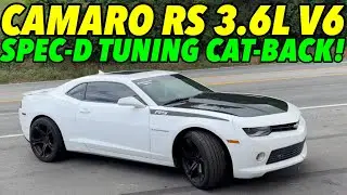 2014 Chevy Camaro RS 3.6L V6 w/ SPEC-D Tuning Cat-Back Exhaust!