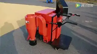 HARRISTON 800-II RICE COLLECTOR WORKING VIDEO