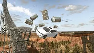Beamng drive - Barrel Wipeout