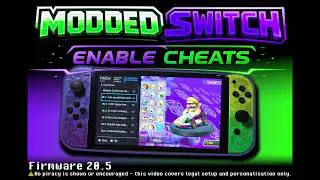 How to Enable in-game cheats on a 1UPTechy Modded Nintendo Switch | EdiZon + Breeze Guide
