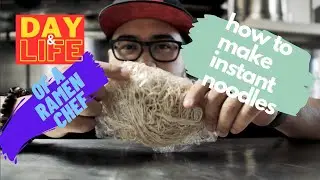 The Making of Tenmomi Instant Ramen!!