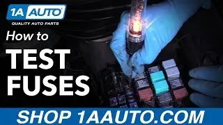 Как проверить автомобильные предохранители с помощью контрольной лампы