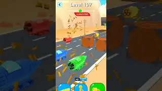 Shape shifting car factory game level - 107 hyper game 🔥 #shapeshiftingcarfactory #gameplay #shorts