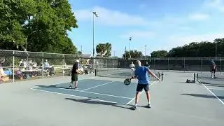 (Second Set) 🎾  Travis and Mitch defeat Calvin and Jacob 😢