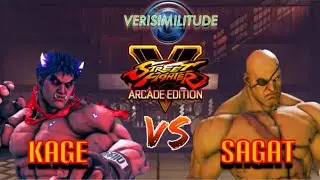 STREET FIGHTER V ARCADE EDITION: KAGE VS SAGAT