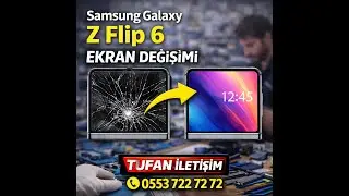 Z Flip 6 Ekran Kırılırsa Ne Olur? Profesyonel Onarım Süreci