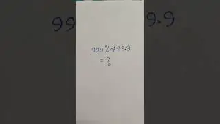 Without Using Pen and Paper | Percentage Concept | Calculation Tricks | Maths | Amar Sir | Shorts