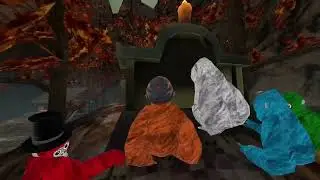 Running from Lucy the ghost