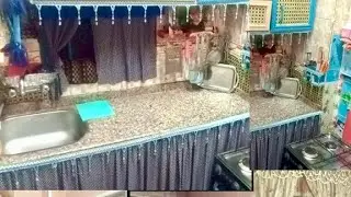  اصغير مطبخ علي اليوتيوب #اصبح جاهز لاستقبال شهر رمضان🌃 جوله كلها تشجيع اتحداك ماتقوميش تجهزي مطبخك 