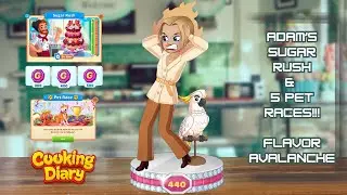 🧁 Adam&rsquo;s Sugar Rush + Pet Races! | G&rsquo;s Are BACK! 💸 MANAGER!? NOW! & Coin Quest Grind | Cooking Diary