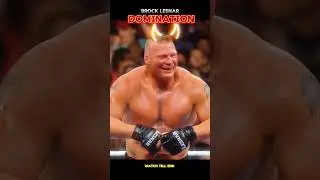 BEAST👺Brock LESNAR😈Domination in ROYAL RUMBLE || MAKE A RETURN BEAST #wwe #reelomaniac #subscribe