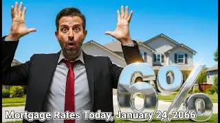 Mortgage Rates Today, January 24, 2026  30 Year Fixed Falls Back to Key 6% Level