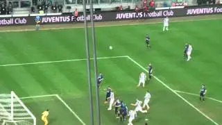 Juventus - Inter 2012.03.25. - Chiellini's header