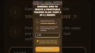 Stop Gambling, Start Winning: How to Create a Profitable Trading Plan | Part 4 of 5 | MemeFi