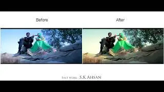 Colour enhancing and VFX effect Pre Wedding Video