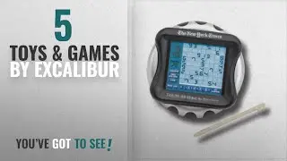 Top 10 Excalibur Toys & Games [2018]: Excalibur NY53 The New York Times Executive Touch Screen