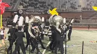 Tom C Clark Mighty Cougar Band - Flight of Fancy Drumline feature - Oct 31 2025