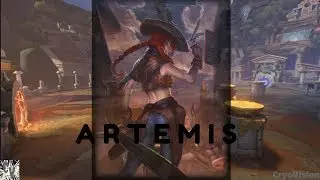 SMITE PS4 Artemis Arena Gameplay