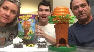 Cupcake In The Face Challenge (HONEY BEE TREE GAME)