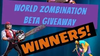 World Zombination Beta Giveaway WINNERS!