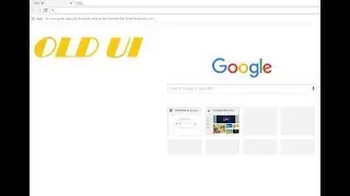 NEW CHROME BYE BYE, HOW TO GO BACK TO OLD UI