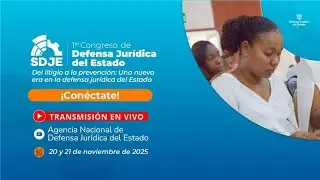 Día 2 - 1er Congreso de Defensa Jurídica del Estado - En vivo desde Cali, Valle del Cauca