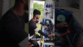 Indian railway shots video working day and loco pilot train travel video 🚂 #indiarailway #irts