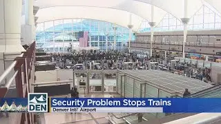 'Security Incident' Causes Denver International Airport To Stop Trains Briefly