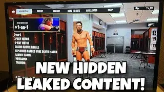 NEW AEW FIGHT FOREVER HIDDEN CONTENT (MENU & GAMEPLAY!)