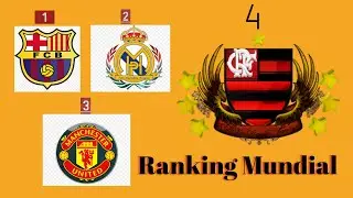 🔴⚫️FLAMENGO &eacute; Universal entrou no ranking disputando posi&ccedil;&atilde;o com  Real Madrid e Barcelona 🔴