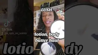Lush products. HAUL #perfume #lush #smellgood #skincare 
