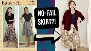 Butterick B6743 || Why This Skirt Pattern is a MUST-HAVE!  #patternreview
