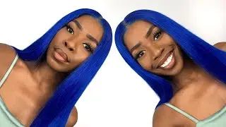 ALL THE TEA ON MY BLUE HAIR 🦋 FT. VICTORIASWIG
