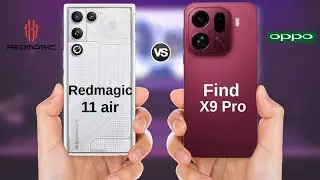 Redmagic 11 Air 5G vs OPPO Find X9 Pro 5G || Full Comparison 