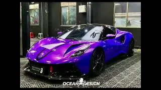 Ocean Design Original Series | Lotus Emira Dry Carbon Splitter Front Lip