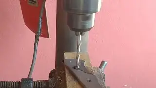 COMO FURAR AÇO USANDO A FURADEIRA DE BANCADA - FORMA CORRETA