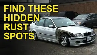 BMW E46 Rust Spots are Tricky