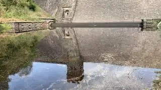 Derwent dam overspill