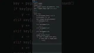 Игра на python часть 1 #python #pygame #програмирование