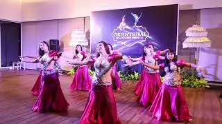 Belly Dance Jakarta Troupe Performs at OrienTribal 2017 Gala Dinner in Bali