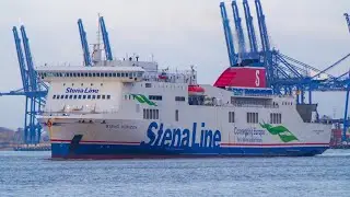 STENA HORIZON - Stena line RoRo/Passenger ship outbound from harwich 12/1/24