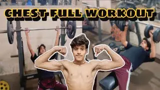 MY FIRST VLOG | CHEST FULL WORKOUT 💪|| PRIYANSHU BIJORYA |