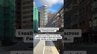 Fan Bridge: Paddington's Moving Marvel! 🌉| Video Credits:🎥   @londonist_com via Instagram