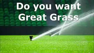 Fertigation is the Secret to Grow Great Grass