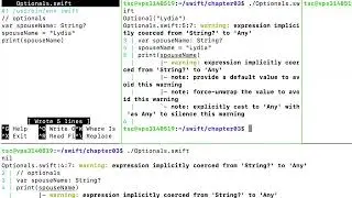 Swift CH03 Optionals And Optional Bindings