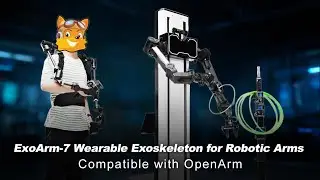 ExoArm-7 Wearable Exoskeleton | 1000Hz Ultra-Low Latency Teleoperation for Precision Robotics