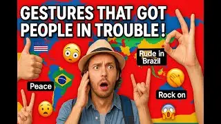 Don&rsquo;t Do THIS Abroad! ✋ Gestures That Get You in Trouble